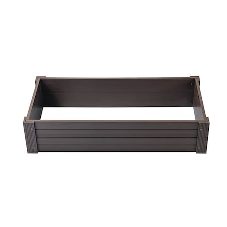 New Age Pet 2x4 ECOFLEX Garden Bed, Walnut RGGGB46-09R